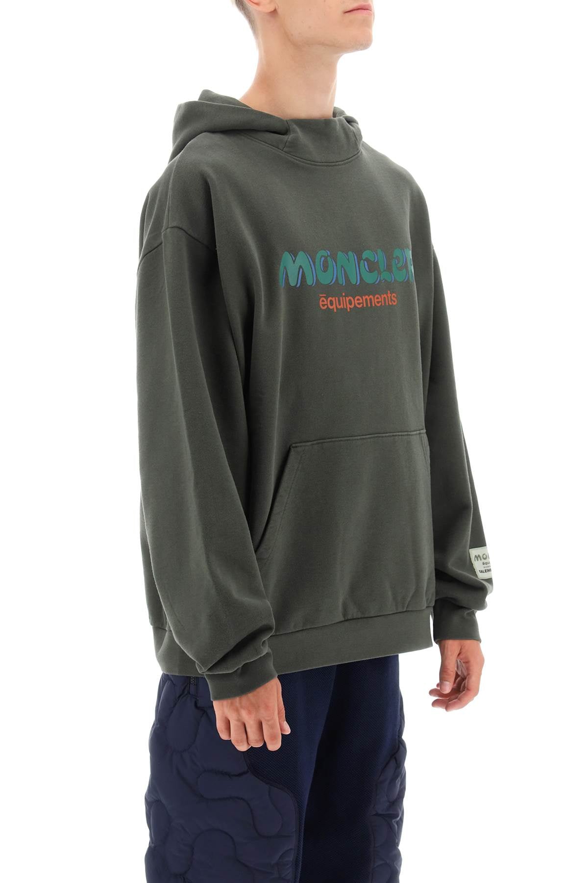 Moncler x salehe bembury logo hoodie