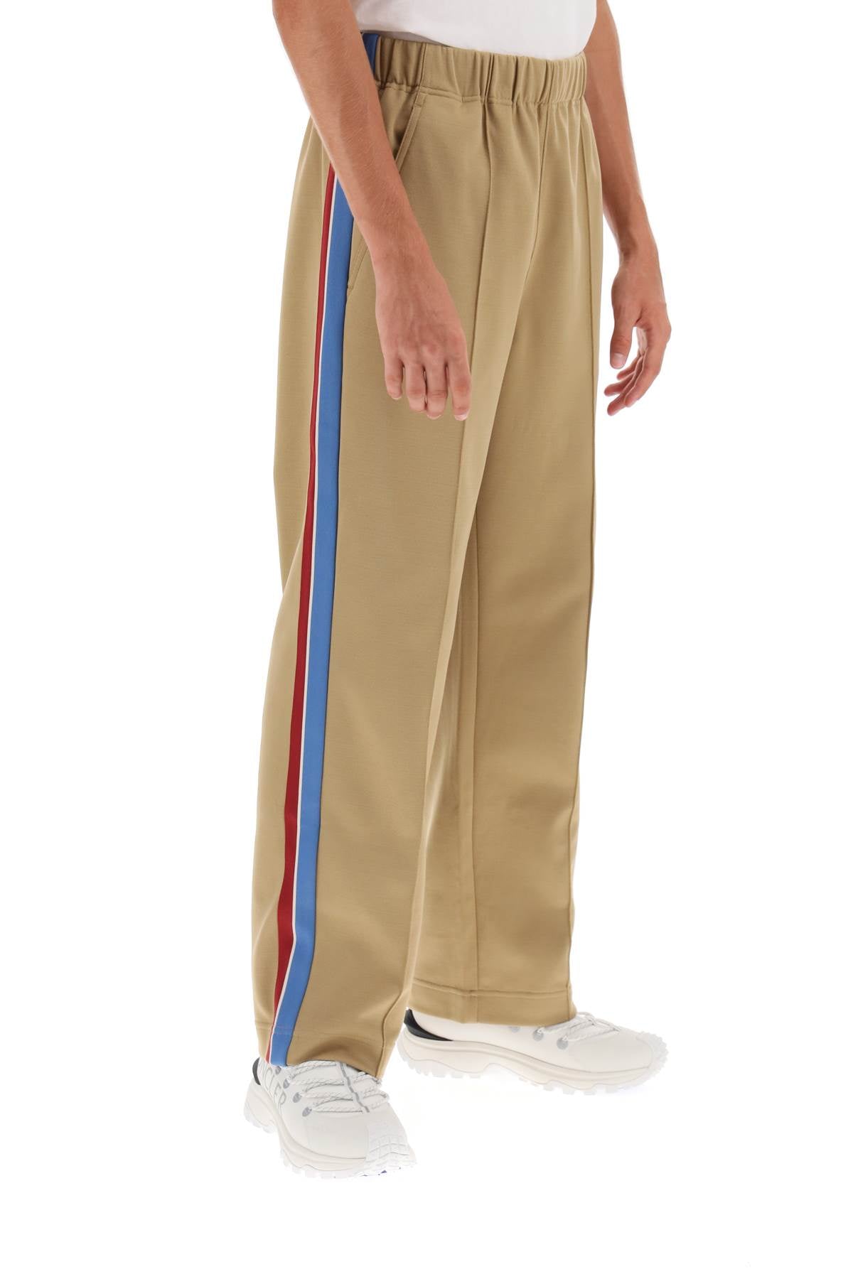 Moncler grenoble jogger pants with side bands