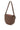 Il bisonte leather shoulder bag with ribbon