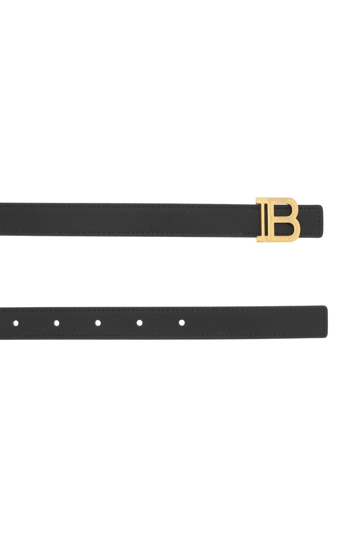 Balmain leather b-belt waist