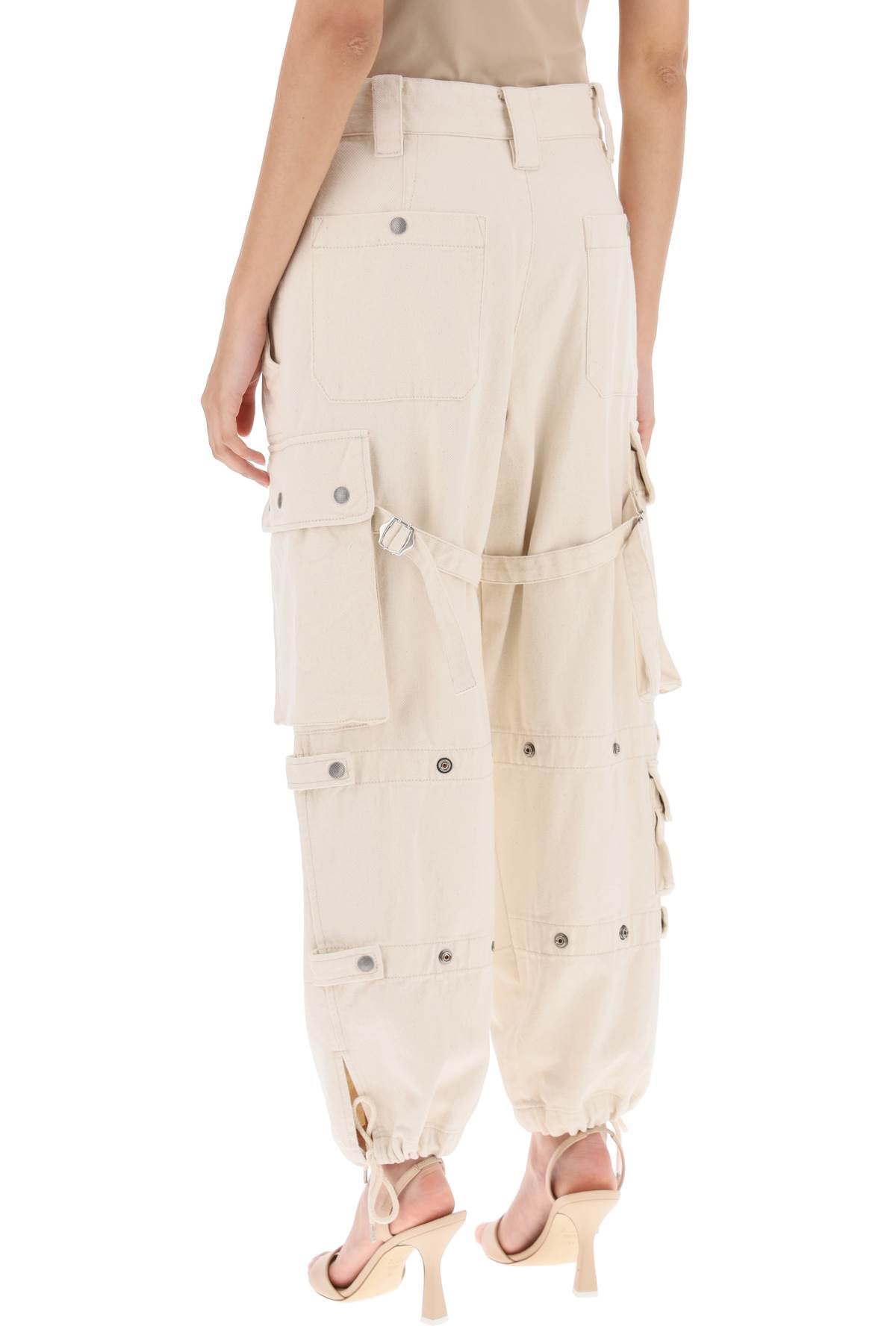 Isabel marant 'elore' cargo pants in cotton