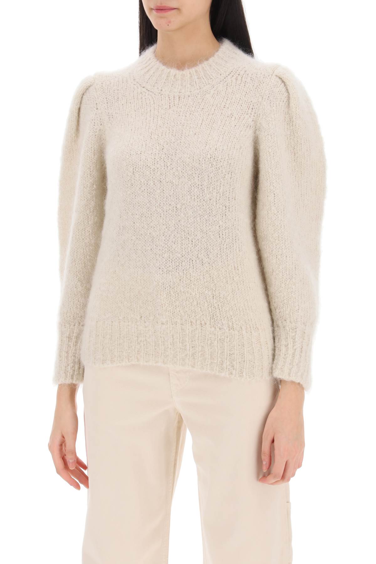Isabel marant 'emma' sweater with balloon sleeves